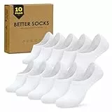 TUUHAW Sneaker Socken Damen 35-38 Weiß Füsslinge Damen 35-38 Weiss Füßlinge Damen Baumwolle No Show Socks Damen Sneakersocken für Sport Laufen