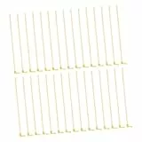 DECOMELODY 30 Stück Teiliges Laternenstäbe Kinderfreundliche Papierlampion Griffe Leichtes DIY Laternenzubehör für Halloween Hochzeit Outdoor Partydeko
