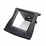 Kensington Easy Riser EQ Tragbarer Laptopständer & -kühler, höhenverstellbar und leicht, faltbarer Notebook-Ständer, für 12'-17'-Notebooks, hergestellt aus 50 % recyceltem Material (K52805EU)