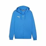 Puma Herren Teamgoal Casuals Hooded Jacket Sweat, Ignite Blue-Puma White, L EU