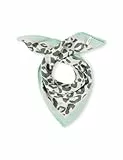 Cecil Bandana mit Struktur und Leo-Print