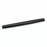 Fellowes Handgelenkauflage Crystals Gel - für die Tastatur - ergonomisch - schmutzabweisend und abwaschbar - für Büro, Home Office, Gaming - Farbe: schwarz