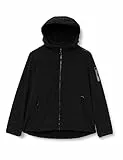 CMP - Damenjacke mit Kapuze und Reißverschluss, Schwarz, L