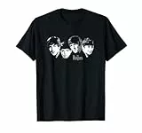 Offizielles The Beatles Köpfe Pop Rock Band Retro Vintage T-Shirt