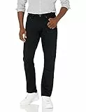 Amazon Essentials Herren Athletic-Fit-Stretchjeans - Auslauffarben, Schwarz, 32W / 32L