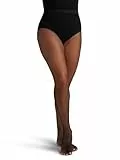 Capezio Women's Studio Basics Netzstrumpfhose, Nahtlos Eng, Schwarz, L-XL