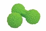 Schildkröt Massage Duo Set, Duo-Ball mit Noppen plus Massageball mit Noppen Ø 60mm, Grün, Selbstmassage-Set, zur Muskelentspannung, 960151