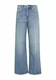 s.Oliver Damen Jeans Hose, Suri Wide Leg 2150417 Hellblau 40W / 32L