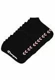 Champion 6 Paar Sneaker Socken Gr. 35-46 Unisex Sneaker Kurzsocken, Farbe:200 - black, Socken & Strümpfe:43-46