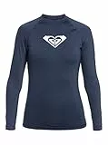Roxy Whole Hearted - Langärmliger Rashguard mit UPF 50 für Frauen Blau