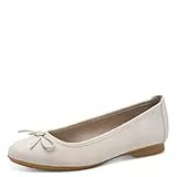 Jana Damen Ballerina Vegan 8-22163-41 Ballerinas, BEIGE Snake, 40 EU