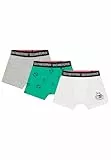 SALT AND PEPPER BY KIDS PARK Jungen 3er Set mit Fußball Motiv Boxershorts, Multi, 116/122 Pack