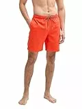 TOM TAILOR Badeshorts in Unifarben, Black, M