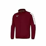 Mizuno Herren Nara Interlock Track Jacket M Jacke, Weinrot, L EU