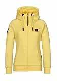Naketano Damen Sweatjacke Brazzo, Farbe:ed Yellow Melange, Größe:M