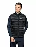 Jack Wolfskin Herren Pack & GO DOWN Vest M, Black, XL