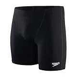Speedo Herren ECO Endurance+ V Cut Mid Jammer Schwimmhose | Chlorbeständig | Recyclingmaterial | Bequeme Passform | Schwimmtraining | Fitness Schwimmbekleidung, Schwarz, 5