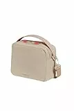 American Tourister Puffypop - Tasche, 20 cm - Mit AirPods-Fach, Abnehmbarer Schultergurt - Beige