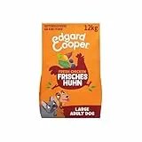 Edgard & Cooper Hundefutter trocken Getreidefrei für Large Adult Hunde (12kg), frisches Huhn, ausgewogene Ballaststoffe für die Darmgesundheit, mit Apfel, Süßkartoffel und Grünkohl, nie Fleischmehl
