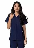 Adar Medizinische Uniformen Frauen Top Krankenschwester Krankenhaus Berufskleidung - 604 - Navy - L