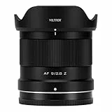 VILTROX 9mm f2.8 Z, AF 9mm f2.8 Air für Nikon Z Mount, Autofokus APS-C Ultraweitwinkelobjektiv Z Mount Objektiv für Nikon Z50 Z6 Z6Ⅱ Z7 Z7Ⅱ ZFC Z30 Z9 Z8 ZF