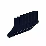 NAME IT Unisex Nknsock 7p Solid Noos, Dark Sapphire, 34