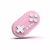 ShanWan Bluetooth-Gamepad, Mini-Wireless-Controller für Switch, Windows, Android, iOS und PS 4 (Rosa)