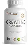 Creatin 5000 Giga Caps - 5000 mg Creatin pro Tag - hochdosierte Creatinkapseln mit 1137 mg Creatine-Monohydrate pro Kapsel - laborgeprüfte Kreatin-Monohydrat Kapseln - 100% vegan - 300x