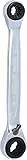 KS Tools 503.4565 4 in 1 GEARplus umschaltbar Doppel-Ratschenringschlüssel, 10x13x17x19mm