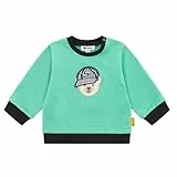 Steiff Sweatshirt EU Größe 56 Winter Green, Langarm-Sweatshirt, Longsleeve für Kinder, Pullover langärmelig, Babyoberteil, ideales Basic Shirt, bequem und weich, waschmaschinenfest