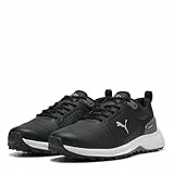PUMA Herren Fusion Plus SL Golfschuh, Black White, 43 EU