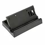 Zunate Standfuß für Steam Deck, für für OLED, für Lite, Tablets und Smartphones, 3-Winkel-Level-Verstellbarer Halter, Faltbarer Ständer mit Ableitungsloch