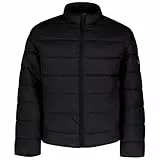 Pepe Jeans Herren Puffer Jacket Jacke, Schwarz (Black), L
