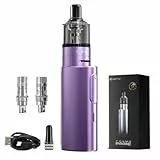 Original VAPTIO Cosmo Prime Kit Elektronische Zigarette 2400 mAh 40 W Power Starter Kit, Vape Pen mit 2 Stück Cosmo Coil 0,4 Ohm (C8)/1,0 Ohm (C5),kein Liquid kein Nikotin