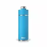 Ninja Thirsti Wasserflasche, Thermobecher to go, 700ml, auslaufsicherer Deckel, für kohlensäurehaltige, heiße & kalte Getränke, dreifach isolierter Travel Mug, Edelstahl, Tropenblau, DW2401EUUKSB