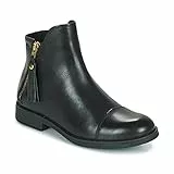 Geox Mädchen Jr Agata C Stiefeletten, Schwarz, 36 EU