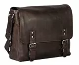 Leonhard Heyden Dakota Messenger Bag L Brown