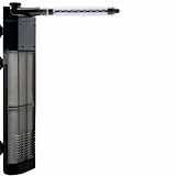 Dennerle Corner Filter 60 - Innenfilter für Aquarien von 30 - 60 Liter | Leistungsstark, leise & kompakt
