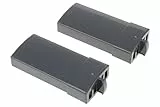 AEG AEL07 Anti-Kalk-Patronen für Dampfbügelstation ST7 und ST8 (Vorbeugung von Verkalkung, hocheffiziente Filtration, Filterwechsel, Zubehör Bügelstation, einfache Handhabung, 2 Stück, schwarz)