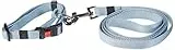 Karlie Art Sportiv Plus Welpenhalsband & Leine L: 20 - 40 cm B: 15 mm blau
