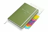 weekview Business Planner 2026 A5+ – Professioneller Personal Organizer & Erfolgsplaner | Wochen- & Quartalsplanung, Jahresziele, Business-Tools, Notizseiten (Olive Green, Classic)