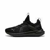 PUMA SOFTRIDE ENZO 5, Unisex Straßen-Laufschuh, PUMA Black-COOL Dark Gray,