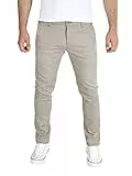 PITTMAN Andrew - Slim Fit Chino Freizeithose - Herren Hose - Männer Chinohosen Slim Fit, Beige (Winter Twig 171108), W32/L32