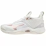 Mizuno Damen Wave Momentum 2 Volleyballschuhe, White Rose Snowwhite, 44.5 EU