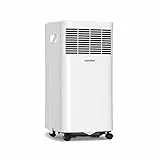 Comfee Mobiles Klimagerät MPPHA-05CRN7, 5000 BTU 1,4kW, Kühlen&Ventilieren&Entfeuchten, Raumgröße bis 49m³(18㎡), Mobile Klimaanlage mit Abluftschlauch