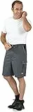Planam Canvas 320 Arbeitsshorts grün grau