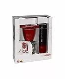 Theo Klein 9577 Bosch Kaffeemaschine I Kindgerechte Nachbildung mit Kaffeefilter, Wassertank und Durchlauf auf Knopfdruck I Spielzeug für Kinder ab 3 Jahren