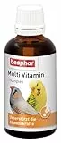 BEAPHAR - Multi Vitamin Komplex - Nahrungsergänzungsmittel Für Vögel - Für Alle Altersgruppen - Vitaminkomplex - Stärkt Die Widerstandsfähigkeit - 50 ml