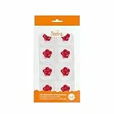 Decora 0500384 8ER-PACK KLEINE ROSEN ROT