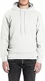 Replay Herren Hoodie Sportlich, Weiß (Natural White), M